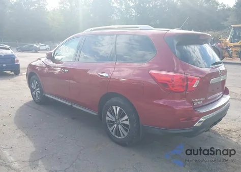 2017 Nissan Pathfinder Sl z USA, uszkodzony, nr VIN 5N1DR2MM8HC623520